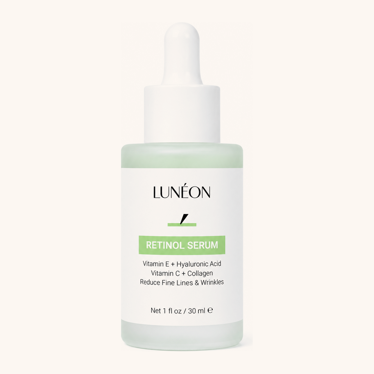 LUNÉON Retinol Serum, 30 ml Flasche mit Pipette